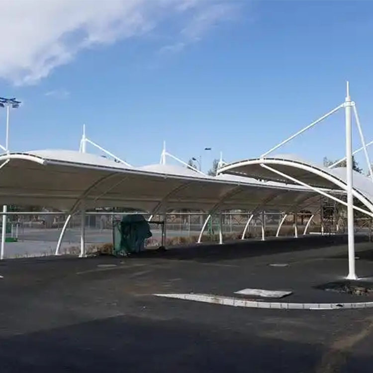 大兴安岭膜结构电动车棚