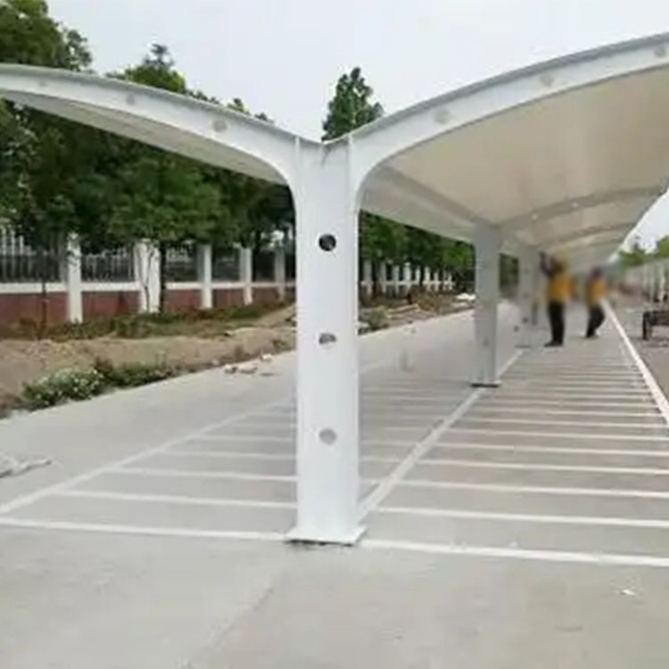 大兴安岭膜结构电动车棚