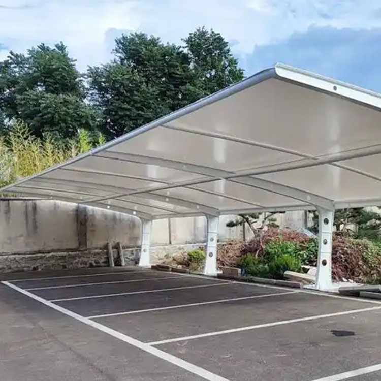 大兴安岭膜结构汽车棚