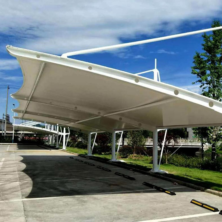 大兴安岭膜结构汽车棚