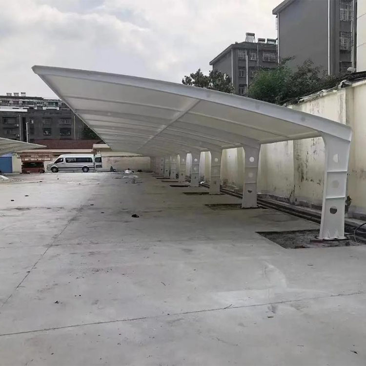 大兴安岭膜结构汽车棚