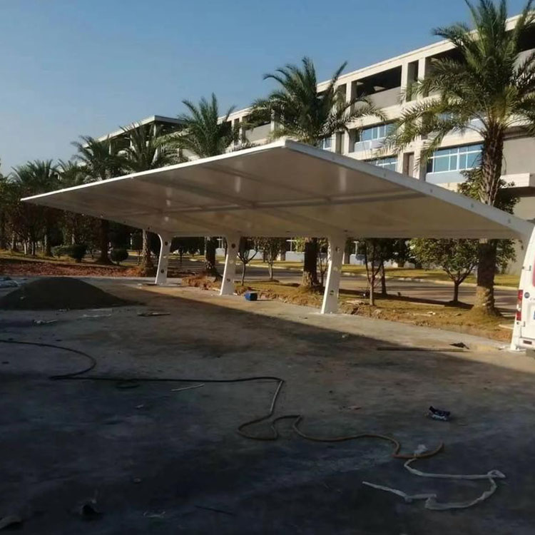 大兴安岭膜结构汽车棚